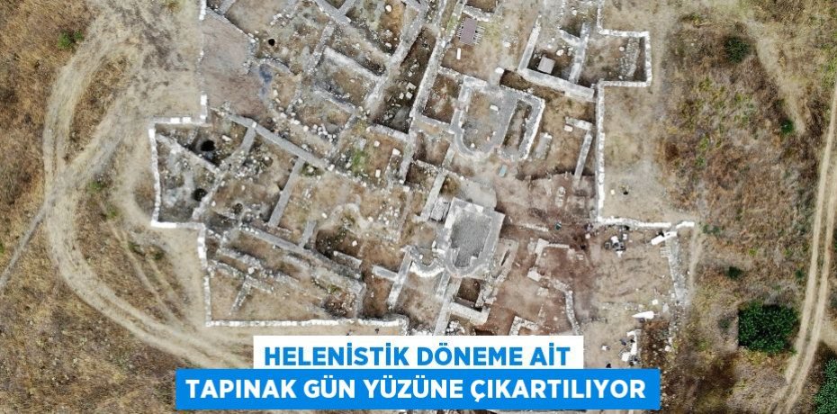 Helenistik döneme ait tapınak gün yüzüne çıkartılıyor