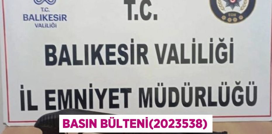 BASIN BÜLTENİ(2023538)