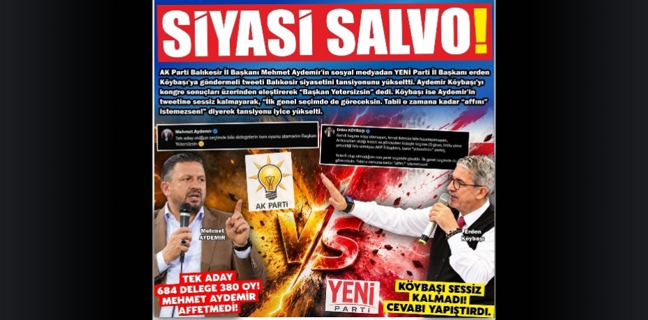 SİYASİ SALVO!