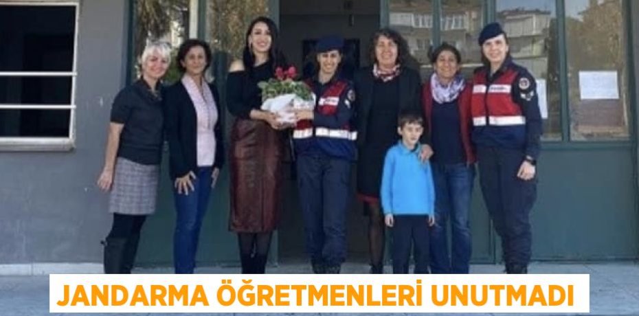 JANDARMA ÖĞRETMENLERİ UNUTMADI