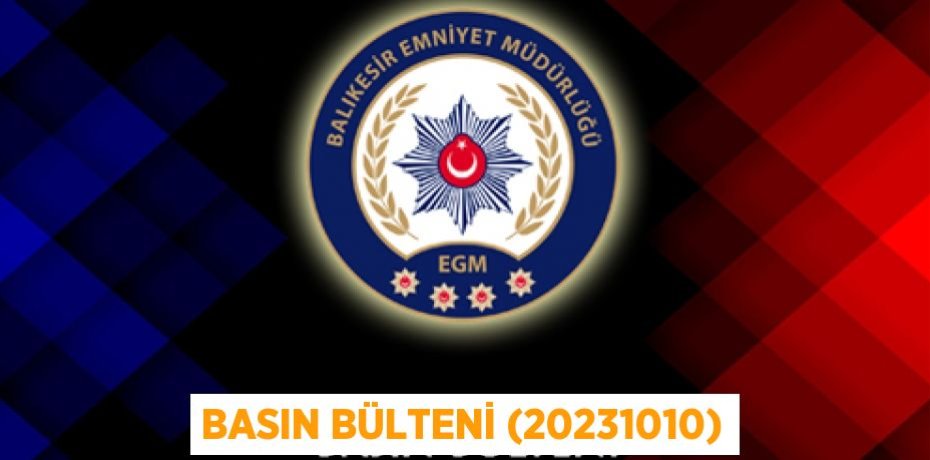 Basın Bülteni (20231010)