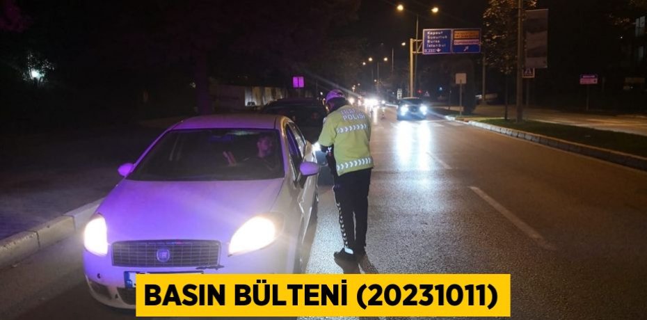 Basın Bülteni (20231011)