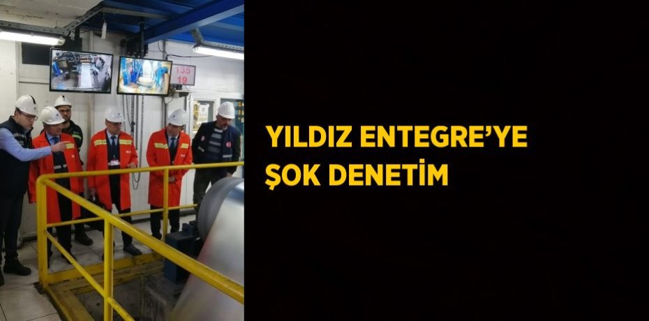YILDIZ ENTEGRE’YE ŞOK DENETİM