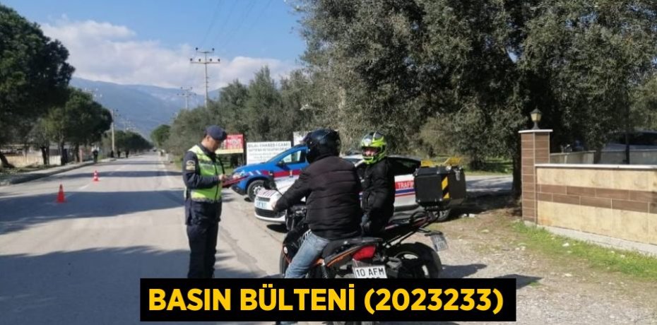 Basın Bülteni (2023233)