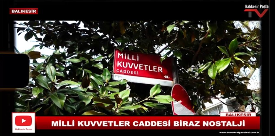 MİLLİ KUVVETLER CADDESİ BİRAZ NOSTALJİ...