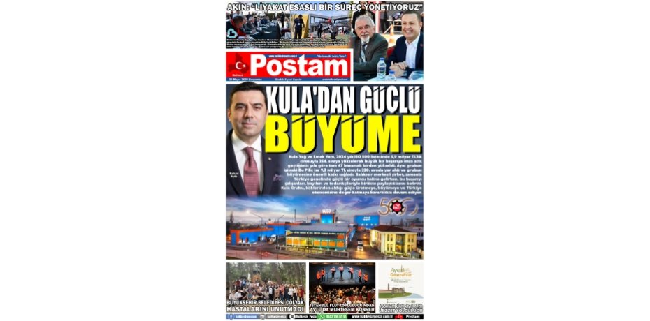 KULA'DAN GÜÇLÜ BÜYÜME