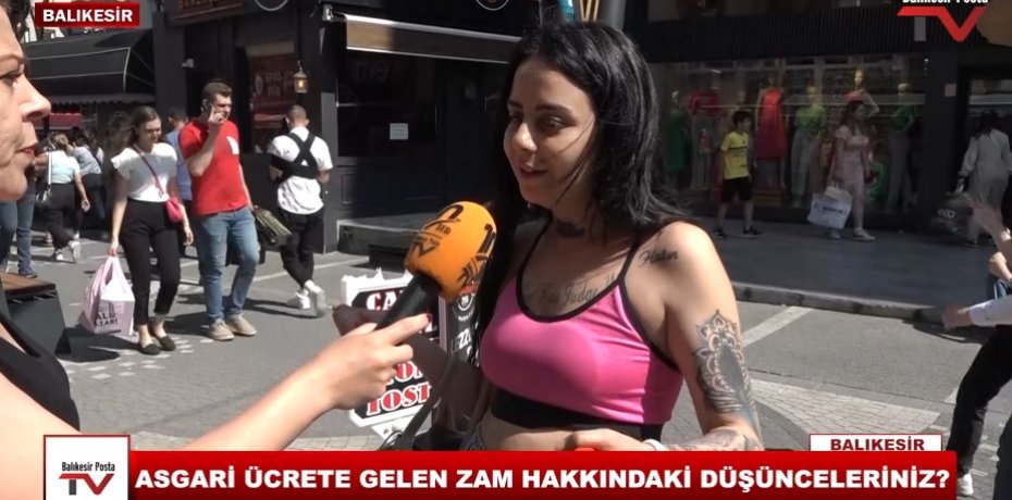 VATANDAŞLARIMIZA SORDUK ASGARİ ÜCRETE GELEN ZAM HAKKINDA Kİ DÜŞÜNCELERİNİZ NEDİR?