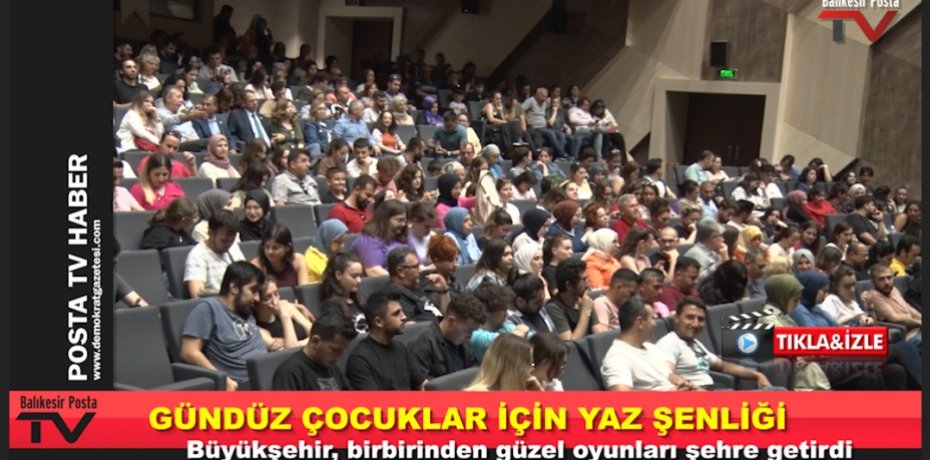 Büyükşehir, birbirinden güzel oyunları şehre getirdi