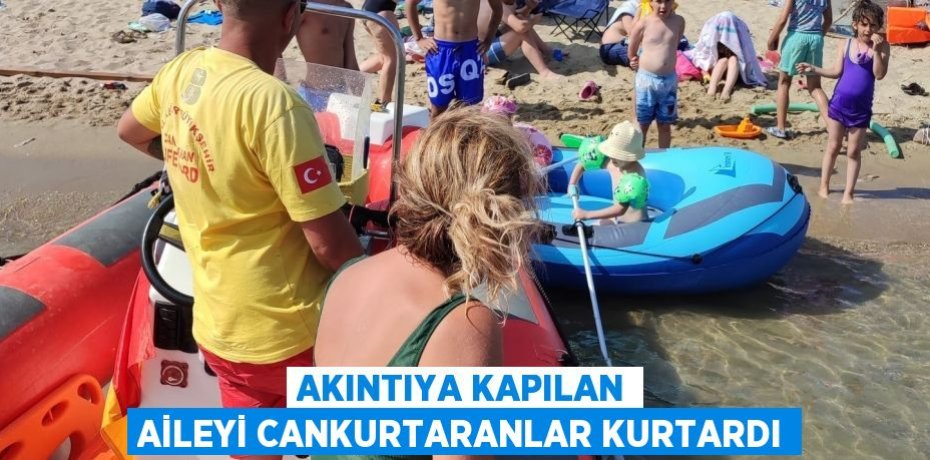 AKINTIYA KAPILAN AİLEYİ CANKURTARANLAR KURTARDI