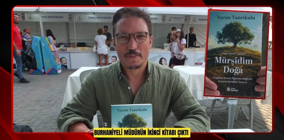 Burhaniyeli müdürün ikinci kitabı çıktı  