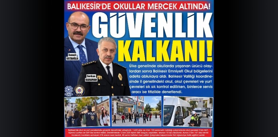 GÜVENLİK KALKANI!