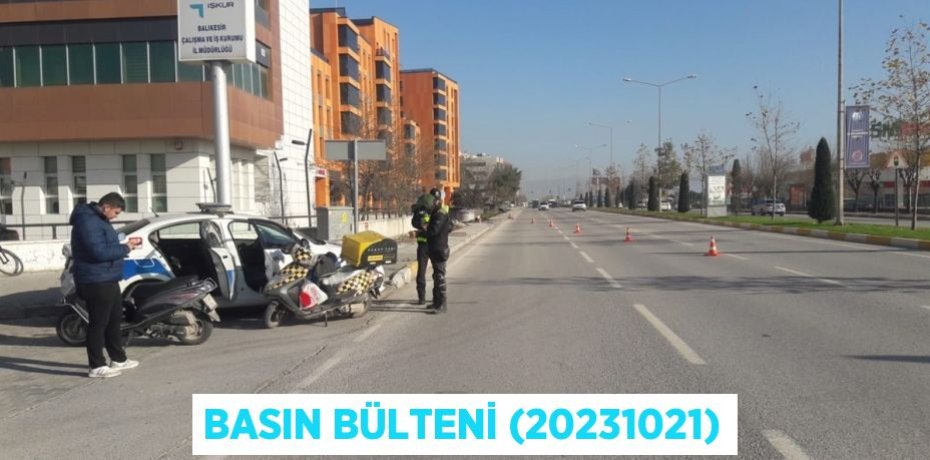 Basın Bülteni (20231021)