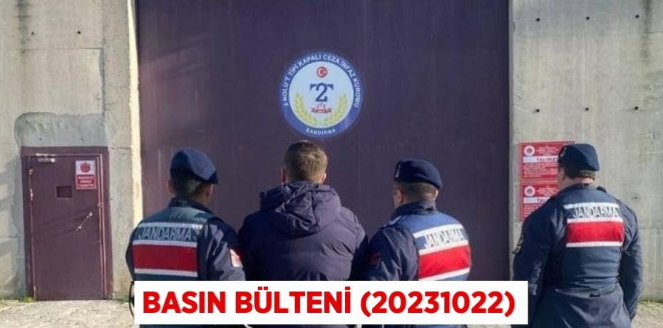 Basın Bülteni (20231022)