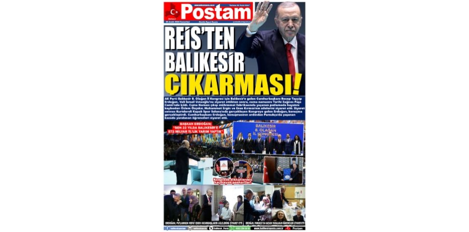 REİSTEN BALIKESİR ÇIKARTMASI!