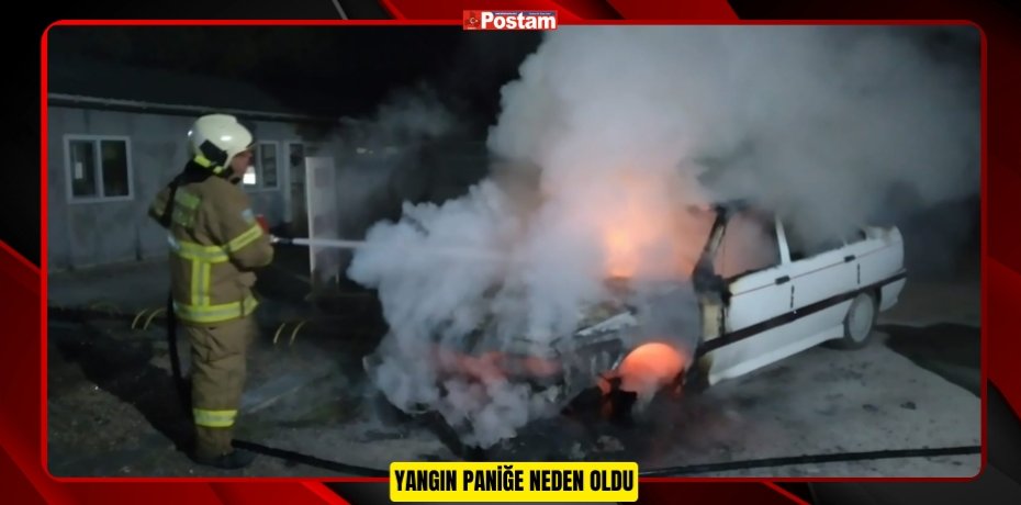 YANGIN PANİĞE NEDEN OLDU