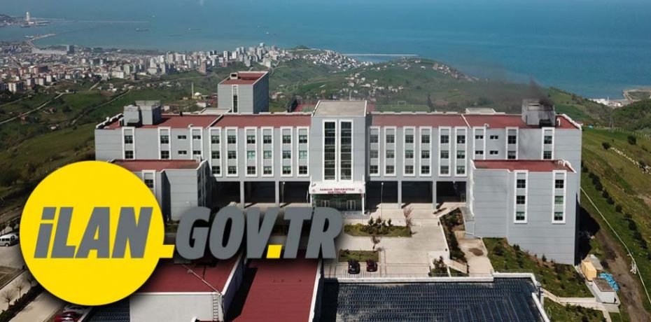 Samsun Üniversitesi Sözleşmeli Personel alım ilanı
