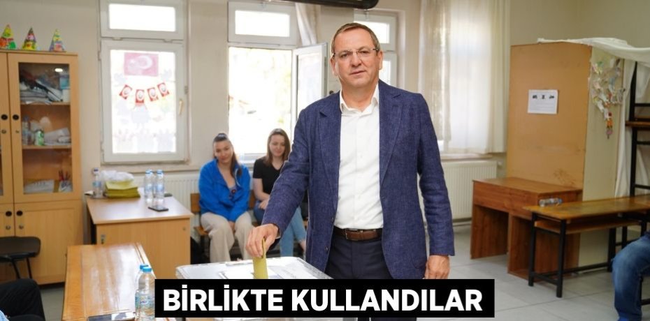 Birlikte kullandılar