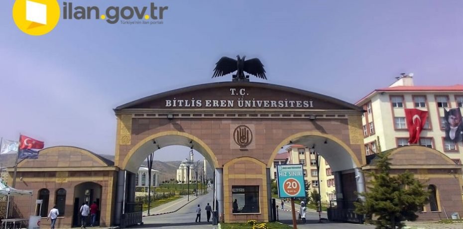 Bitlis Eren Üniversitesi 28 Sözleşmeli Personel Alıyor