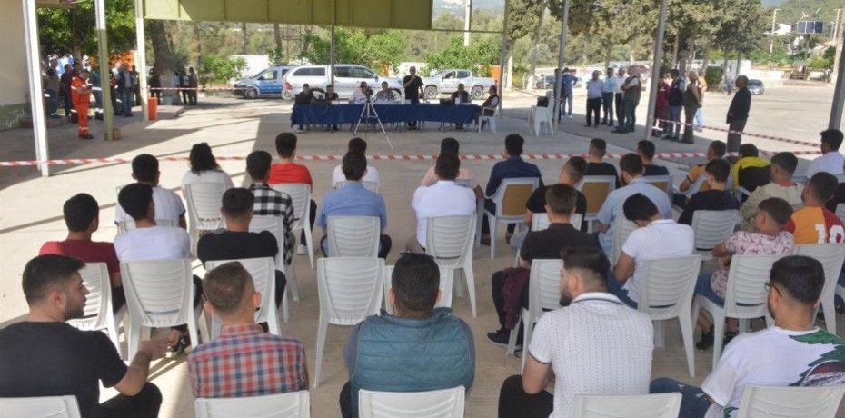 ORMAN BÖLGE MÜDÜRLÜĞÜNE ALINACAK GEÇİCİ İŞÇİLER KURA İLE BELİRLENDİ