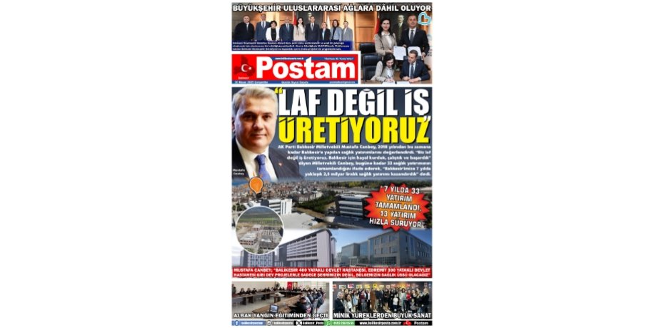 “LAF DEĞİL İŞ ÜRETİYORUZ”