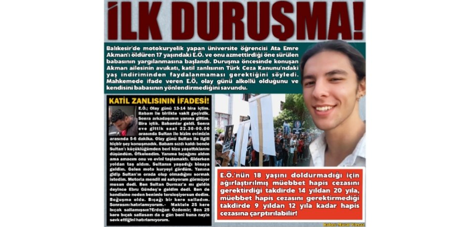 İLK DURUŞMA!