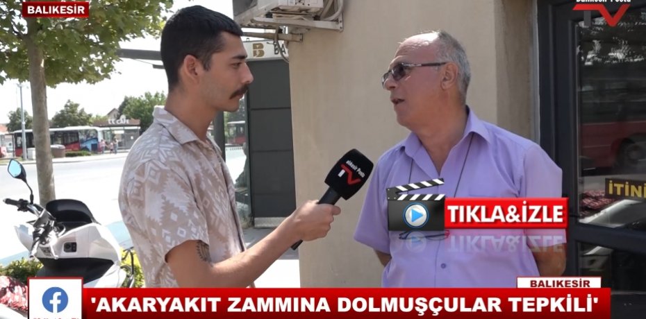AKARYAKIT ZAMMINA DOLMUŞÇULAR TEPKİLİ