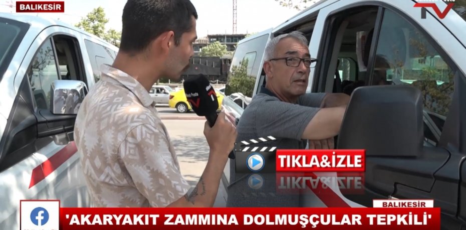 AKARYAKIT ZAMMINA DOLMUŞÇULAR TEPKİLİ
