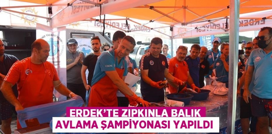 ERDEK’TE ZIPKINLA BALIK AVLAMA ŞAMPİYONASI YAPILDI