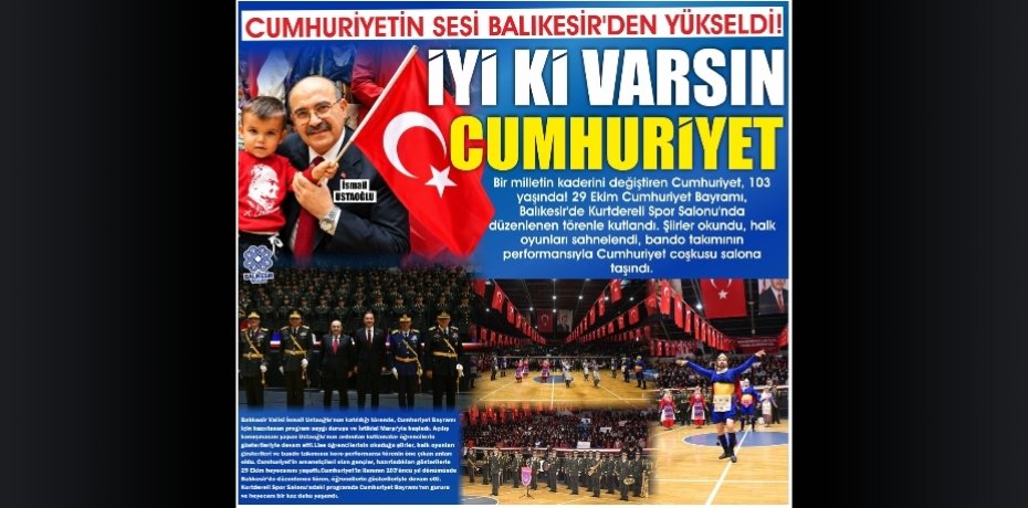 İYİ Kİ VARSIN CUMHURİYET