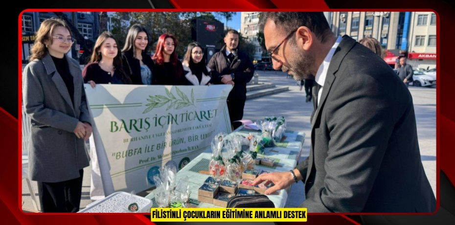 Filistinli Çocukların Eğitimine Anlamlı Destek  