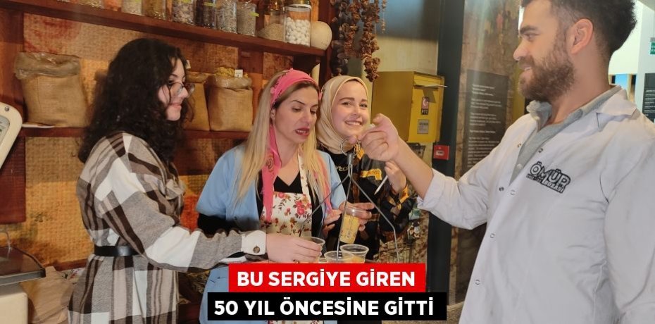 Bu sergiye giren 50 yıl öncesine gitti