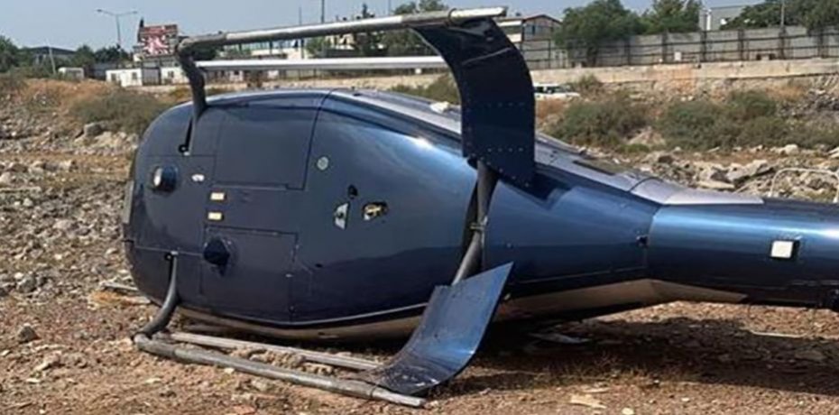 İzmir'de helikopter kazası!
