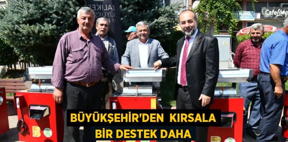 BÜYÜKŞEHİR’DEN  KIRSALA BİR DESTEK DAHA