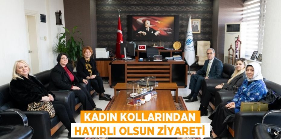 Kadın kollarından hayırlı olsun ziyareti