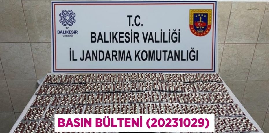 Basın Bülteni (20231029)