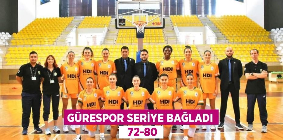GÜRESPOR SERİYE BAĞLADI   72-80