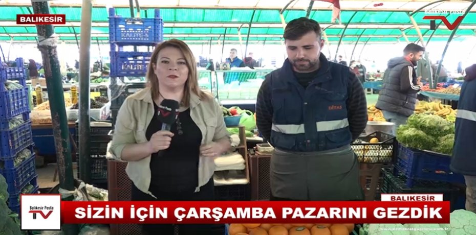 SİZİN İÇİN ÇARŞAMBA PAZARINI GEZDİK 1