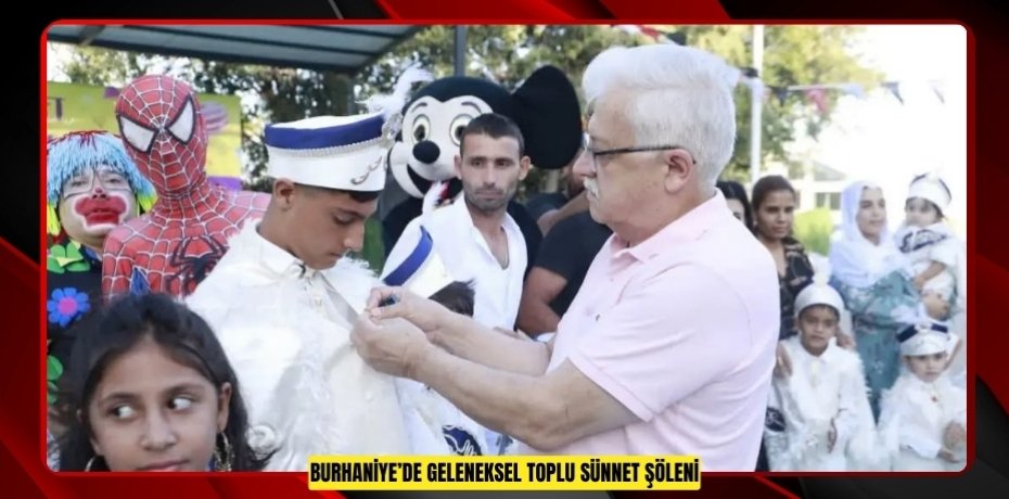 Burhaniye’de geleneksel toplu sünnet şöleni  