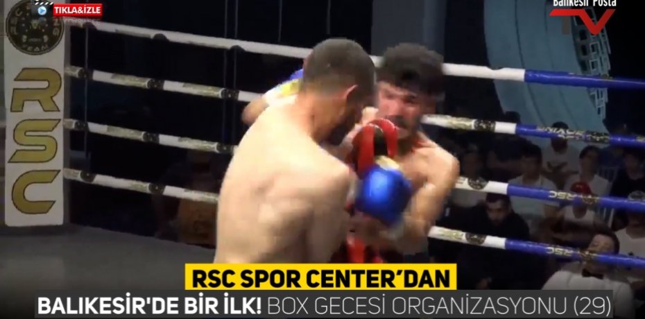 RS SPOR CENTER DAN BALIKESİR'DE BİR İLK! BOX GECESİ ORGANİZASYONU 29